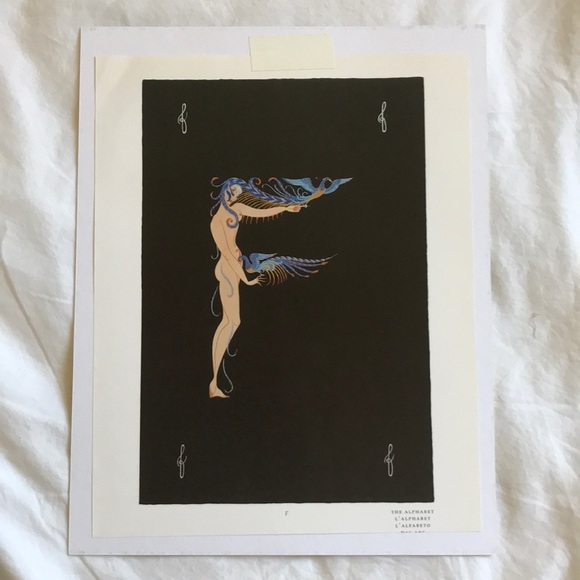 Alphabet Mermaid Print - Picture 5 of 10